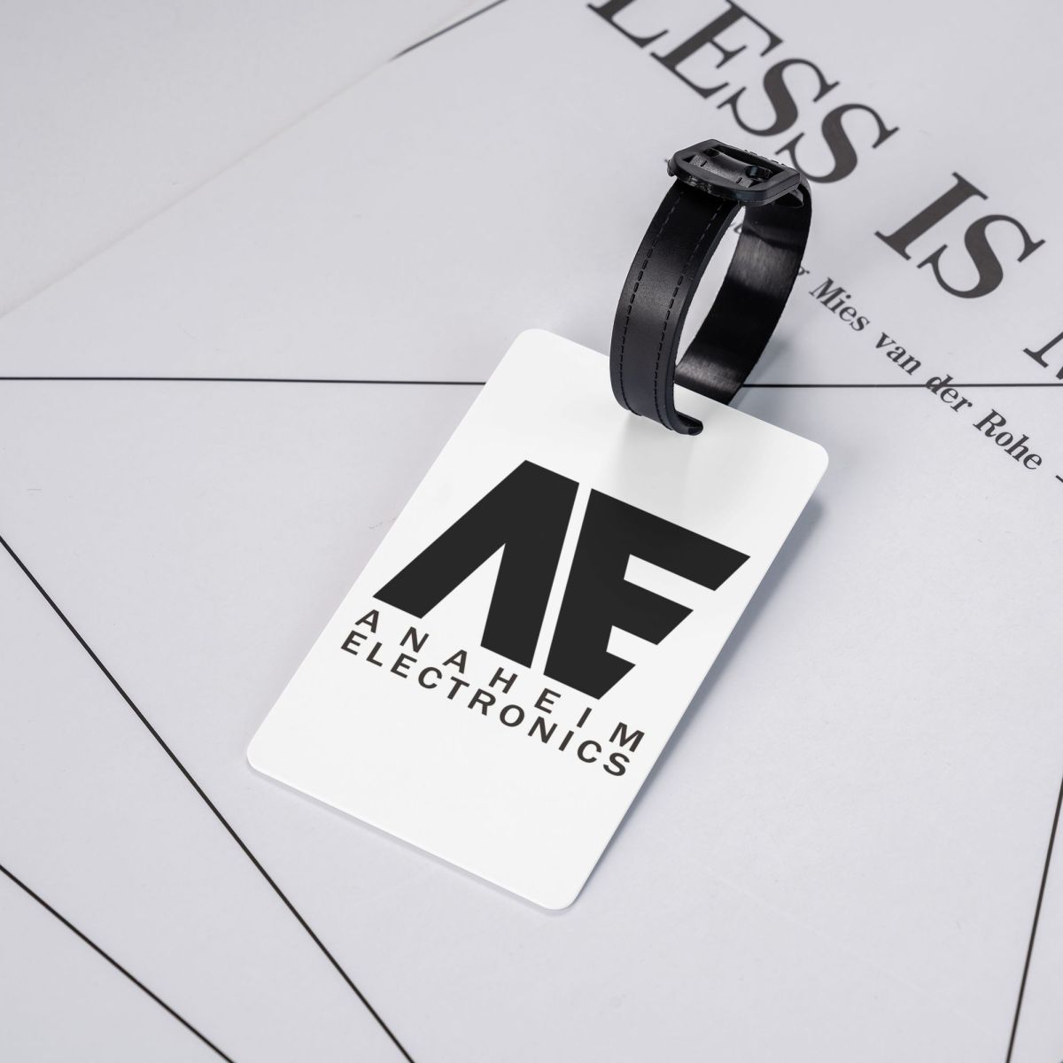 Travel Accessories Electronics - Label Bagasi Elektronik Anaheim, Aksesoris Koper,