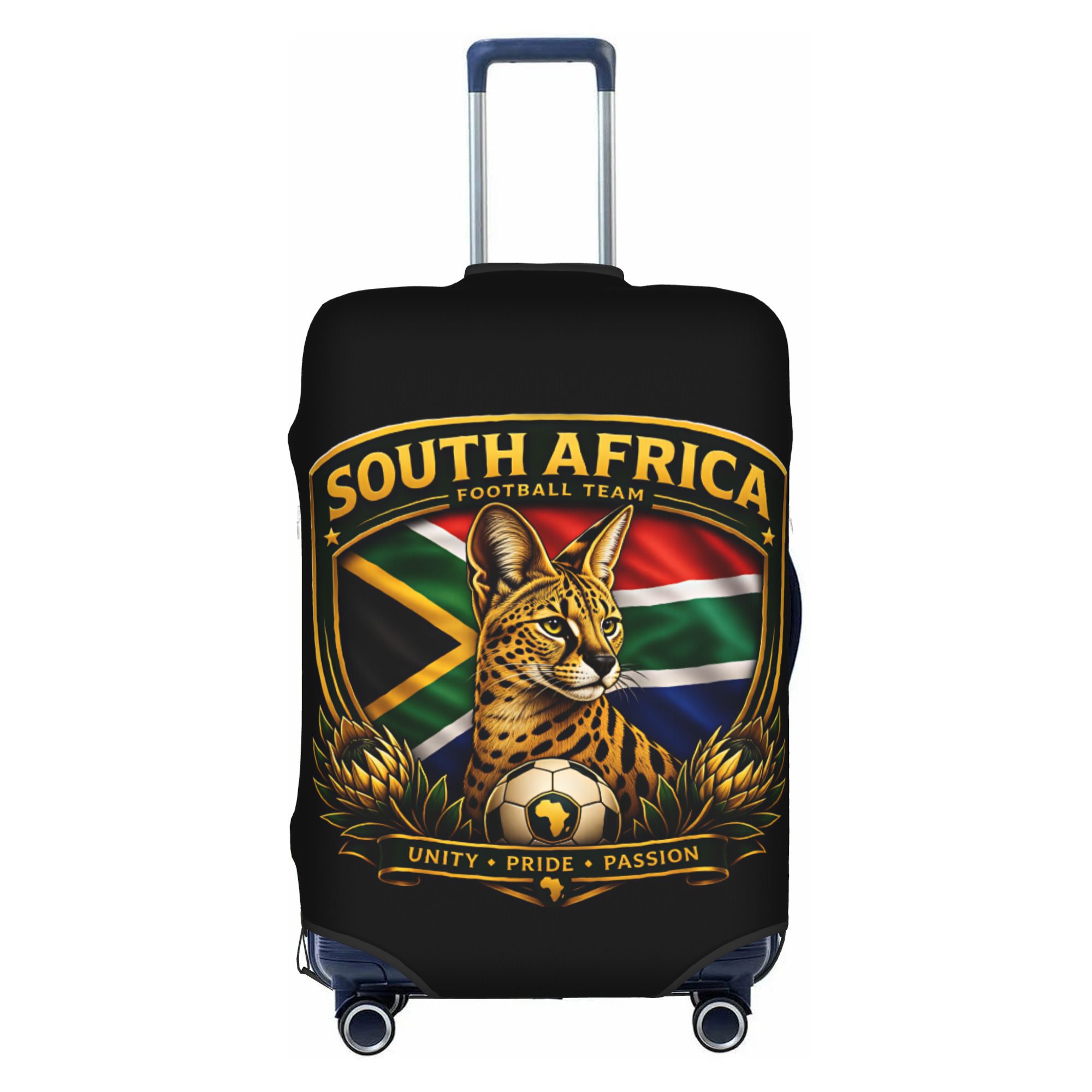 Travel Accessories South Africa - Penutup Bagasi Perjalanan Bendera Tim Sepak