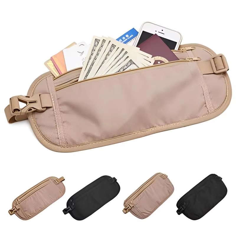 Money Belt Hidden - Tas Pinggang Olahraga Lari, Tas Pinggang