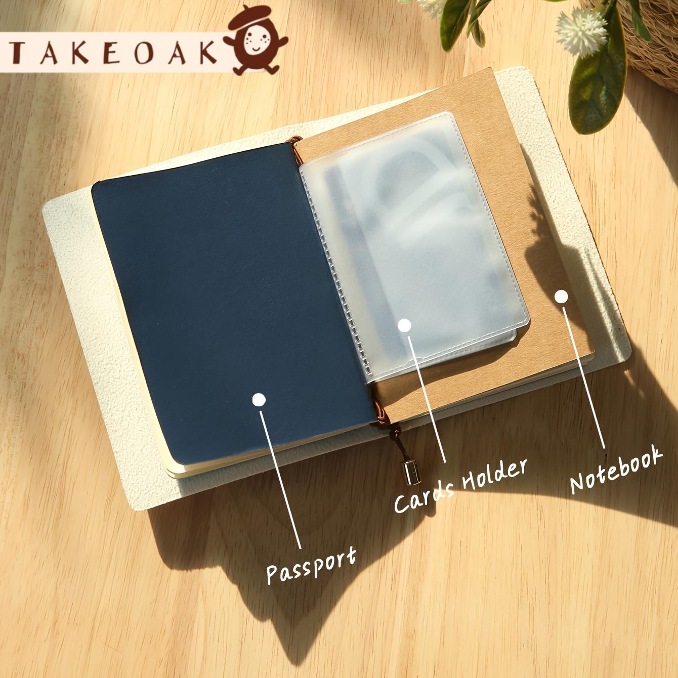 Travel Accessories Overseas - Dompet Paspor Kulit Elastis 3-in-1 dengan