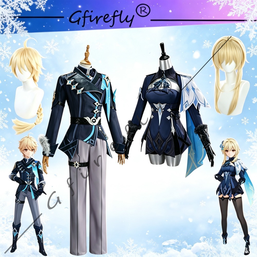 Travel Accessories Unisex - Kostum Cosplay Genshin Impact Traveler Lumine