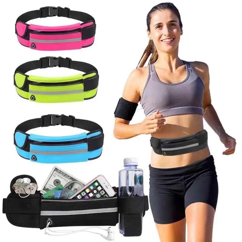 Money Belt Hidden - Kantong Lari Sabuk Tas Pinggang Tas