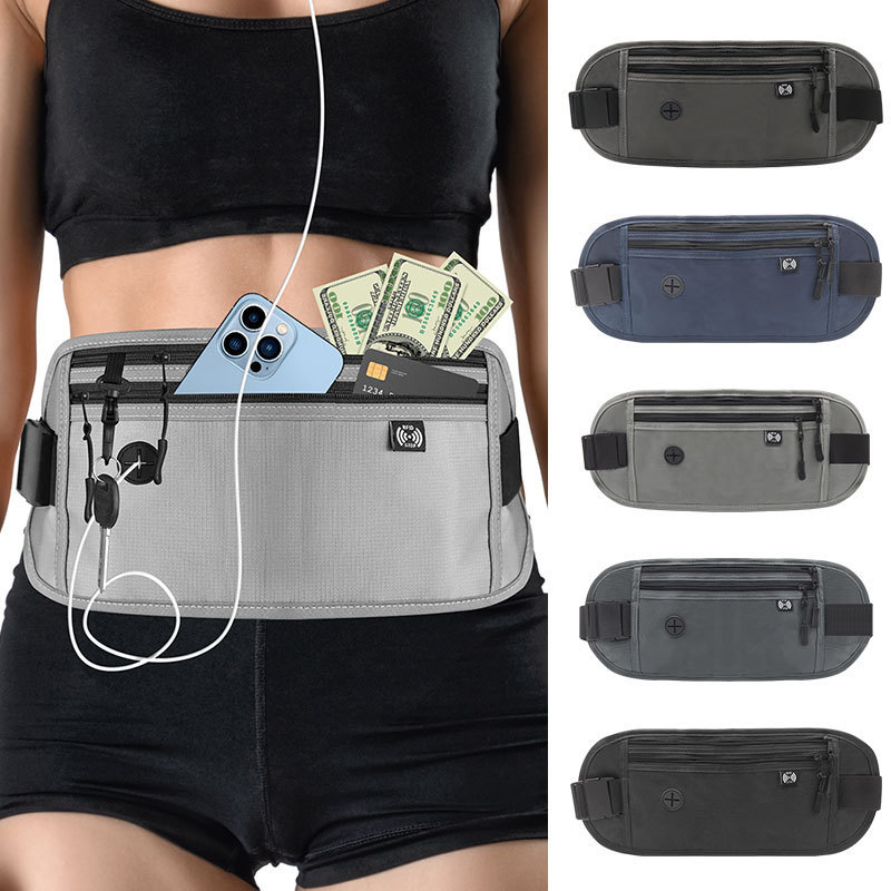 Money Belt Hidden - Tas Pinggang Travel Tak Terlihat untuk