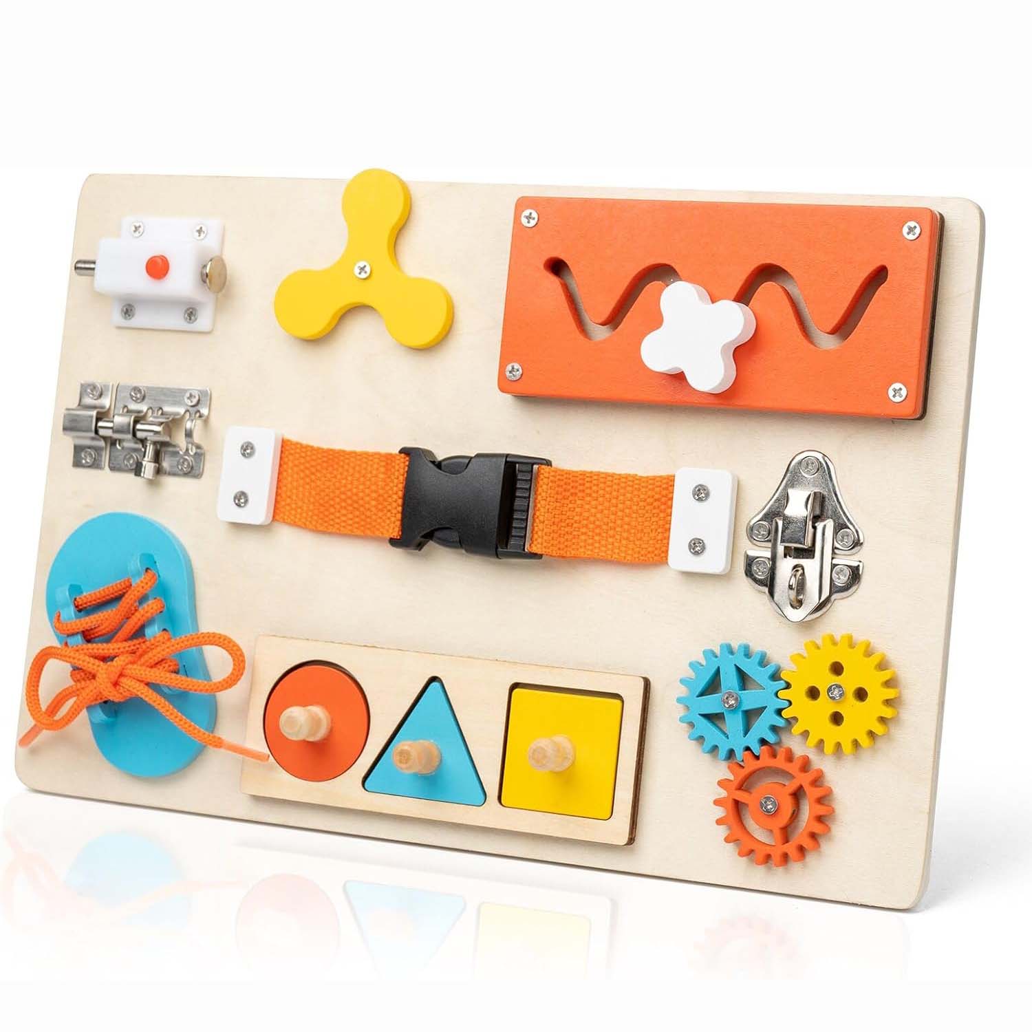 Travel Accessories For Toddlers - Papan Aktivitas Montessori untuk Balita, Papan