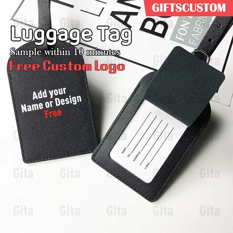 Travel Accessories Company - GITA Label Bagasi Kulit PU dengan