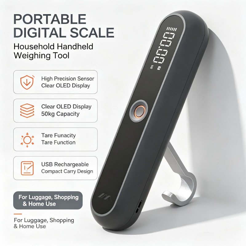 Travel Accessories Electronics - JIMIHOME Timbangan Bagasi Digital LCD Rumah