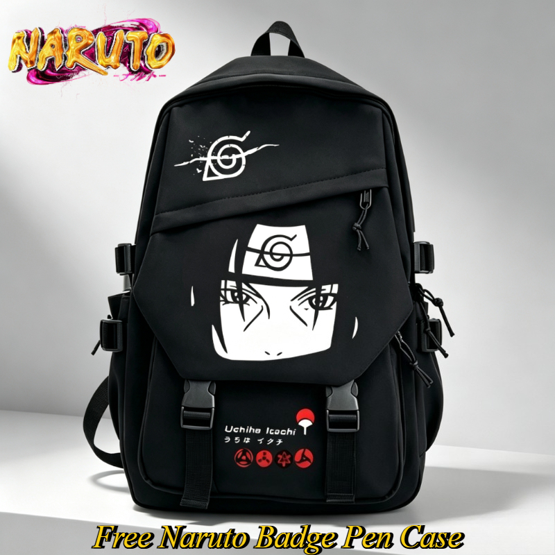 Travel Accessories In Japan - Ransel Kartun NARUTO Tas Sekolah Siswa