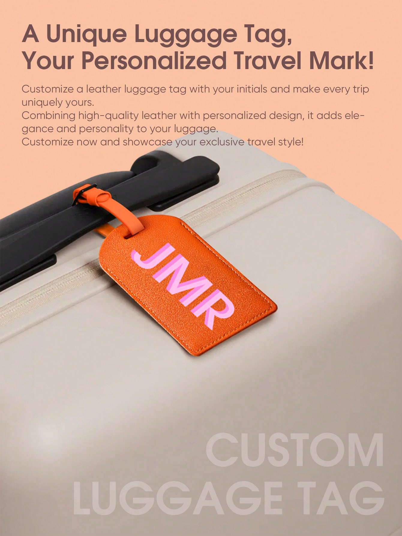 Tag Bagasi Inisial Pribadi Hur - Travel Accessories And Bags ulasan dan harga