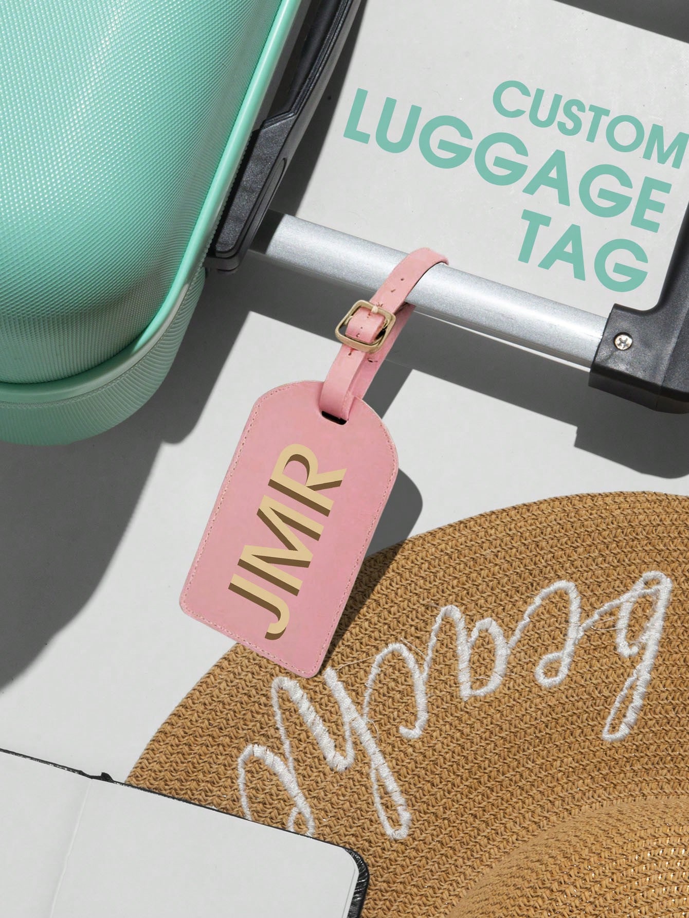 Tag Bagasi Inisial Pribadi Hur - Travel Accessories And Bags ulasan dan harga