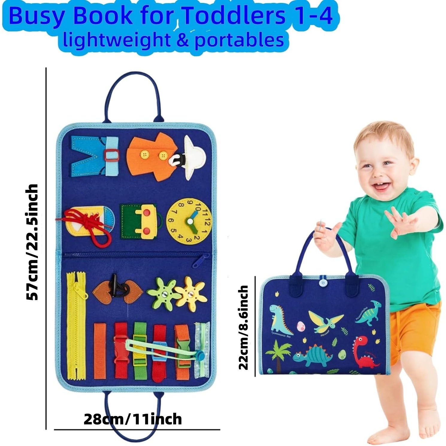 Papan Sibuk Balita - Mainan Mo - Travel Accessories For Toddlers ulasan dan harga