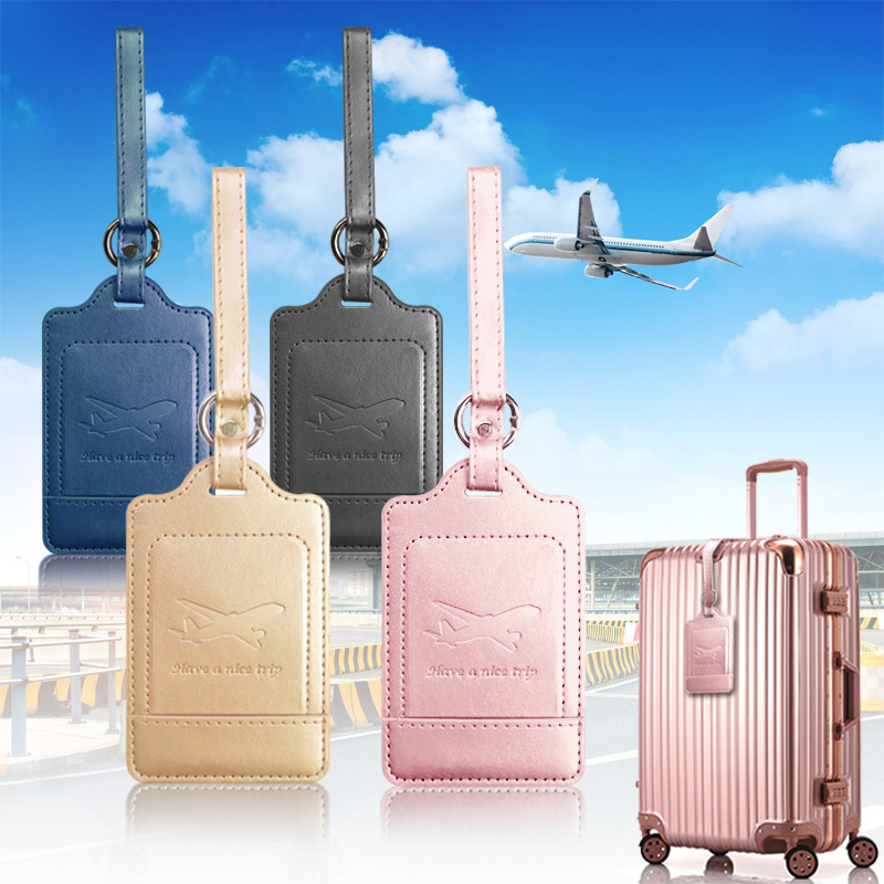 DIY nama tanda bagasi kulit PU - Travel Accessories Company ulasan dan harga