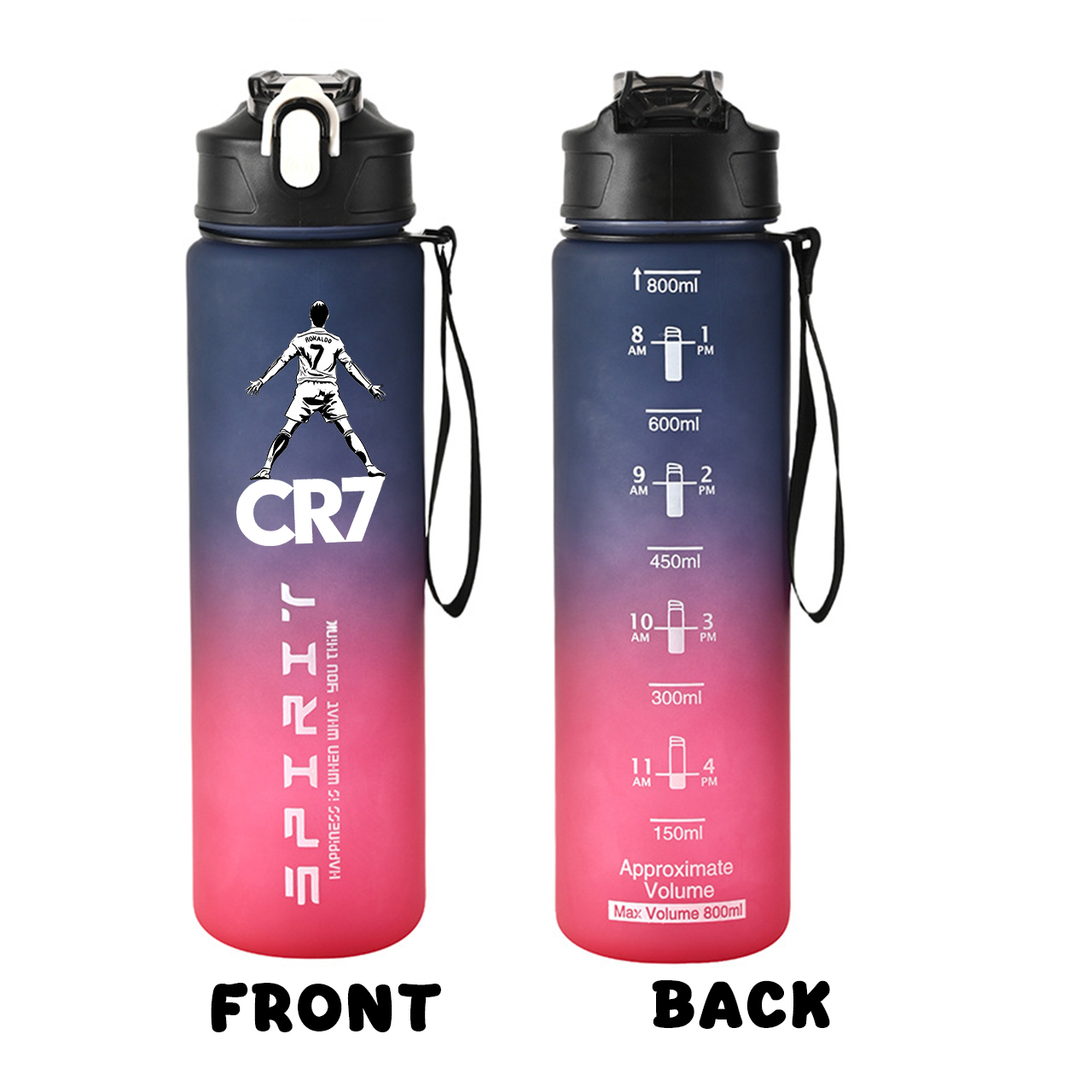 Botol Air Transparan Olahraga  - Travel Accessories Bottles ulasan dan harga