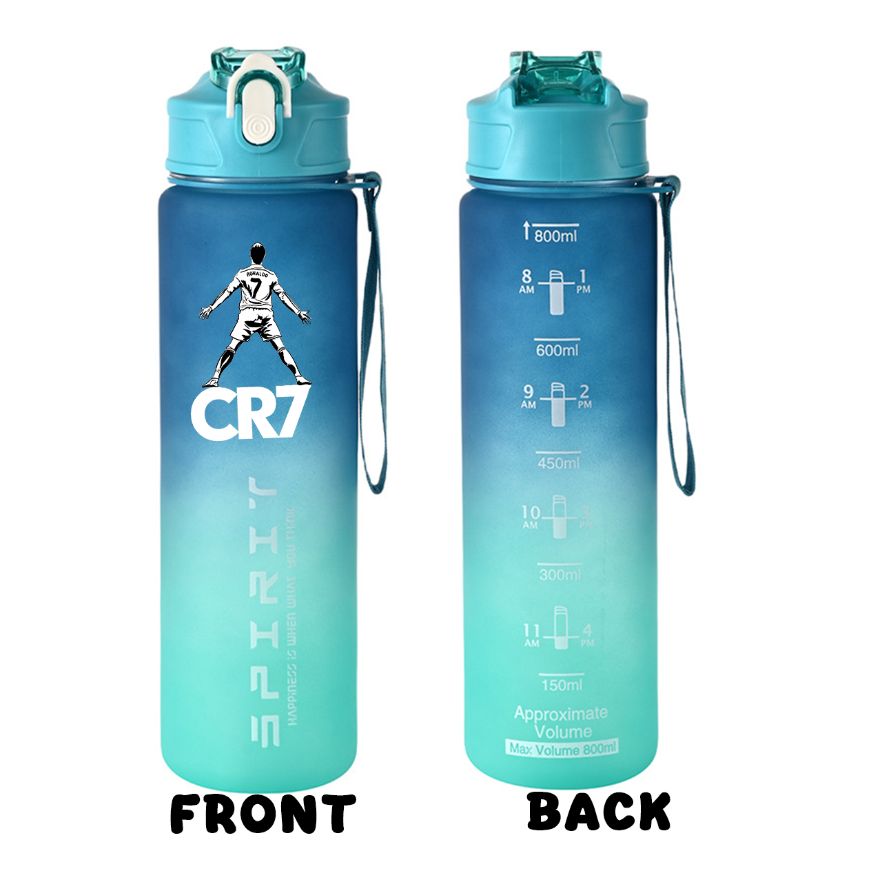 Botol Air Transparan Olahraga  - Travel Accessories Bottles ulasan dan harga