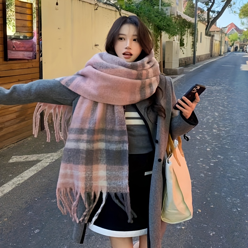 Syal Kotak-kotak Klasik untuk  - Travel Accessories Unisex ulasan dan harga
