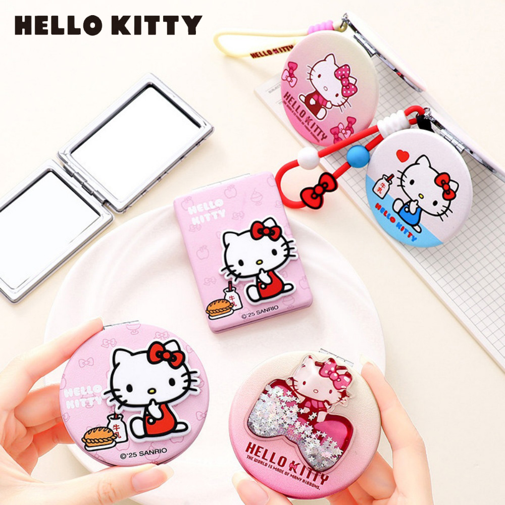 Cermin Rias Lipat Sanrio Hello - Travel Accessories In Japan ulasan dan harga