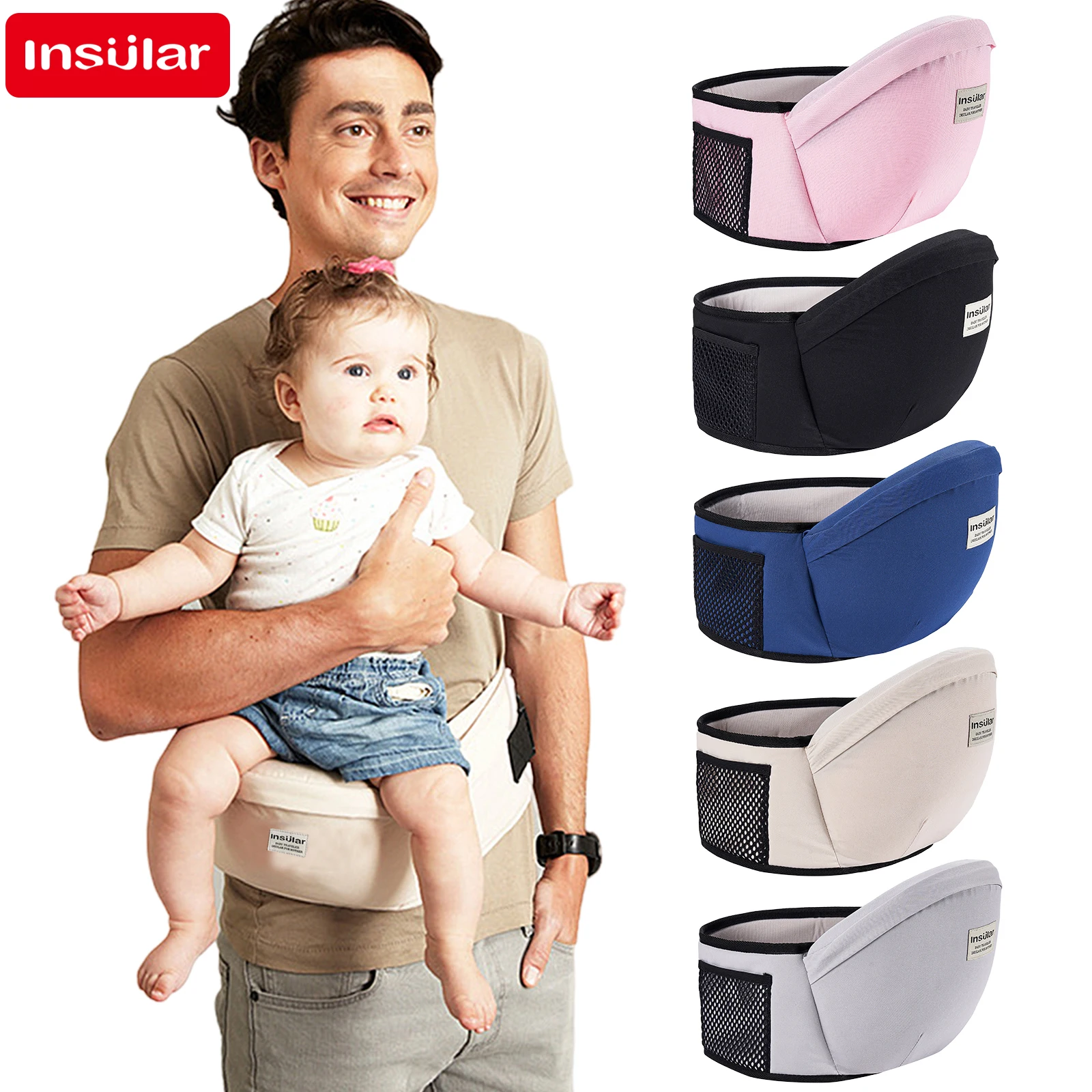 Dudukan gendongan bayi, duduka - Travel Accessories Hip Belt ulasan dan harga