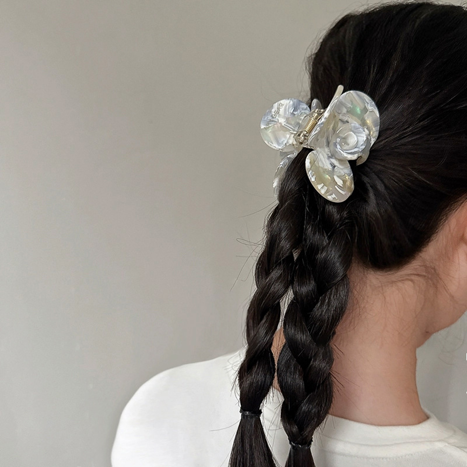 Jepit Rambut Akrilik Camellia  - Travel Accessories For Girls ulasan dan harga