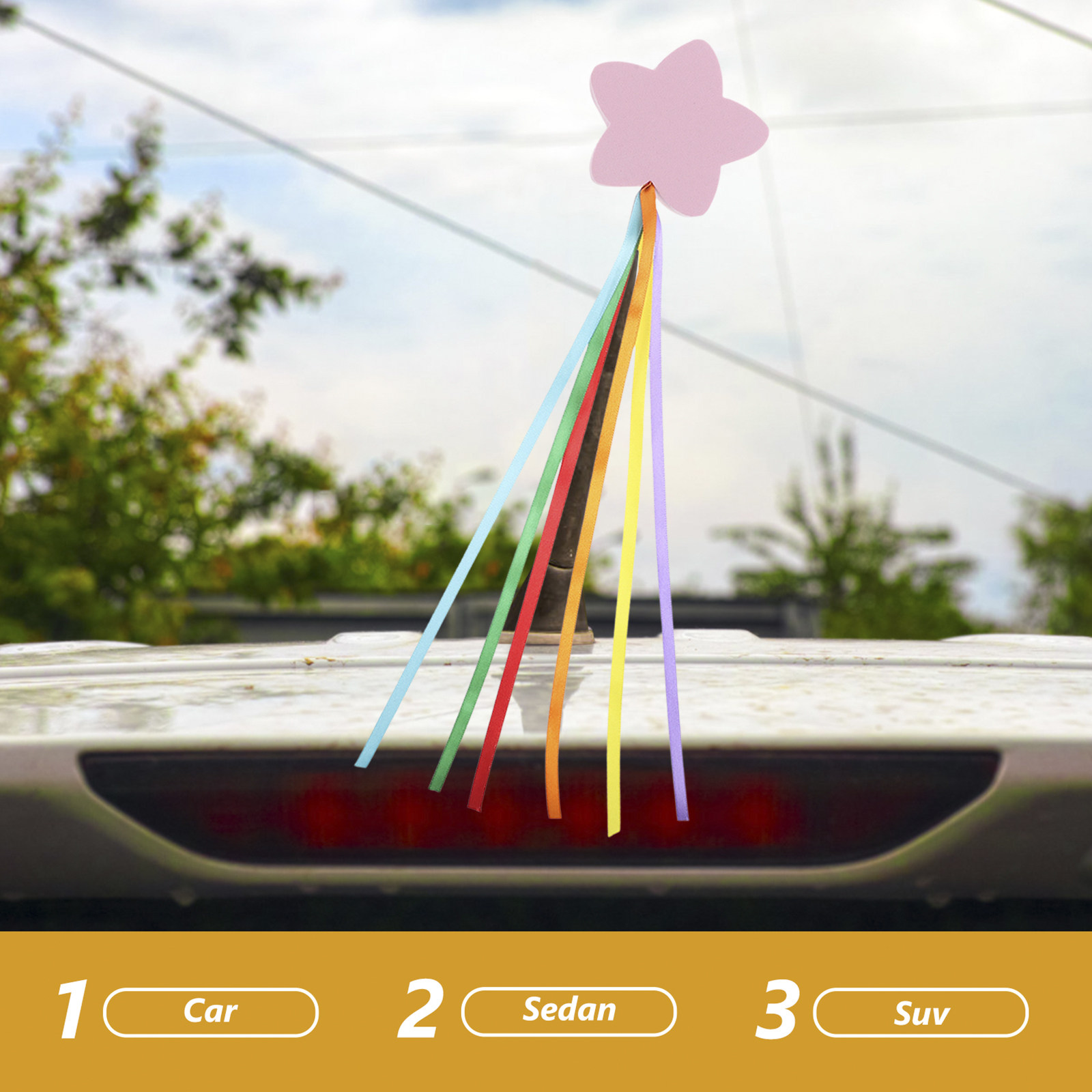 2Pcs Aksesoris Bola Antena Oto - Travel Accessories Unique ulasan dan harga