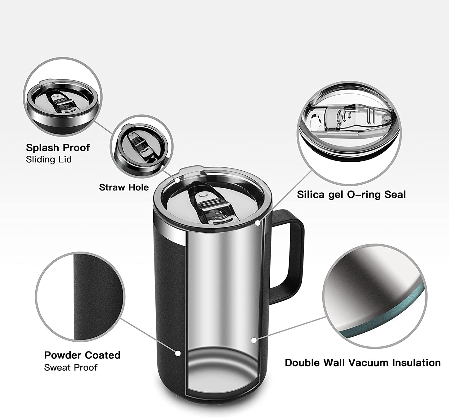 Termos Stainless Steel, botol  - Travel Accessories Bottles ulasan dan harga