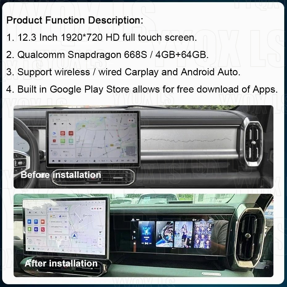 Layar Co-pilot 12,3 inci Untuk - Travel Accessories South Africa ulasan dan harga