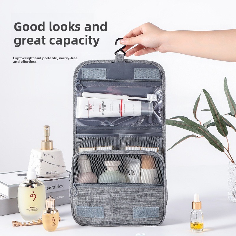 Tas Perlengkapan Mandi Gantung - Travel Accessories Toiletries ulasan dan harga