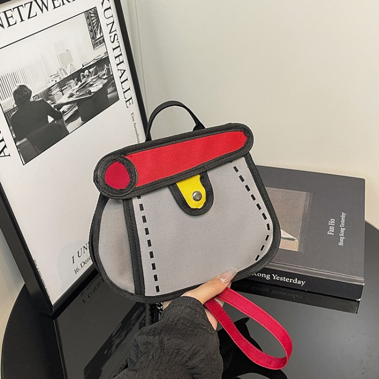 Tas Selempang Kanvas Kartun De - Travel Accessories For Young Women ulasan dan harga