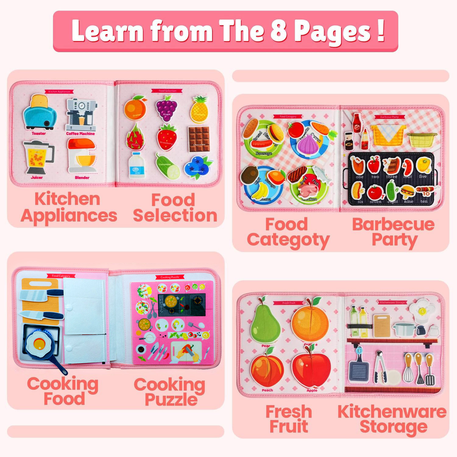 Mainan Montessori papan sibuk  - Travel Accessories For Toddlers ulasan dan harga