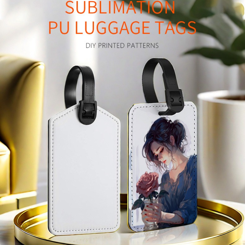 Tag Bagasi Kulit PU Gambar Kus - Travel Accessories Unique ulasan dan harga