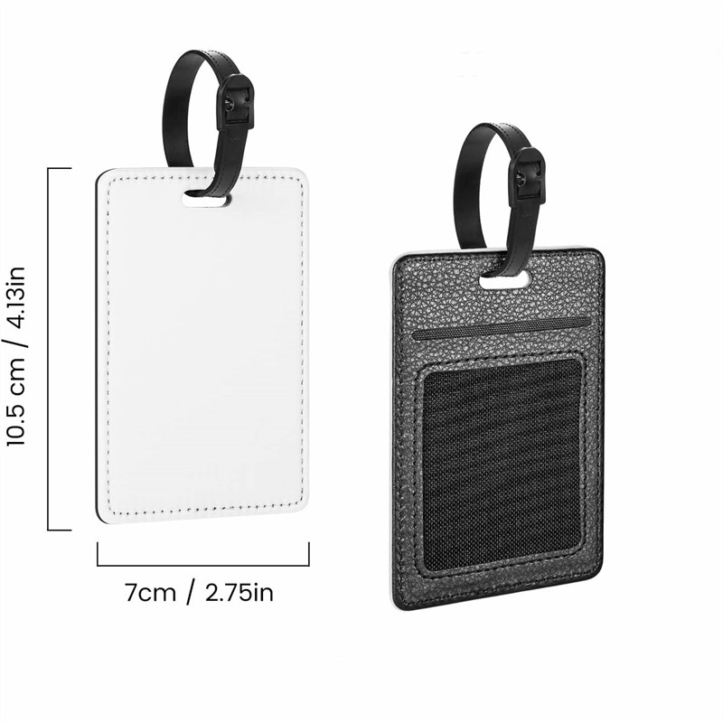 Tag Bagasi Kulit PU Gambar Kus - Travel Accessories Unique ulasan dan harga