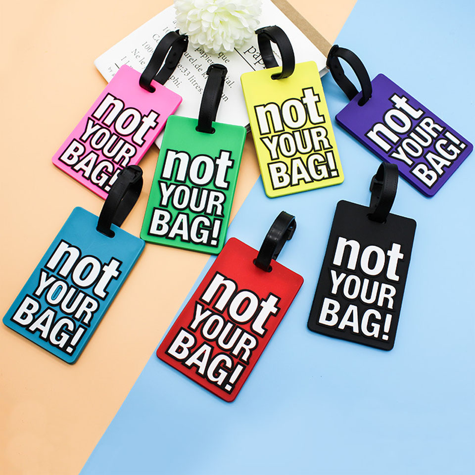 Huruf Kreatif Bukan Tas Anda A - Travel Accessories Unique ulasan dan harga