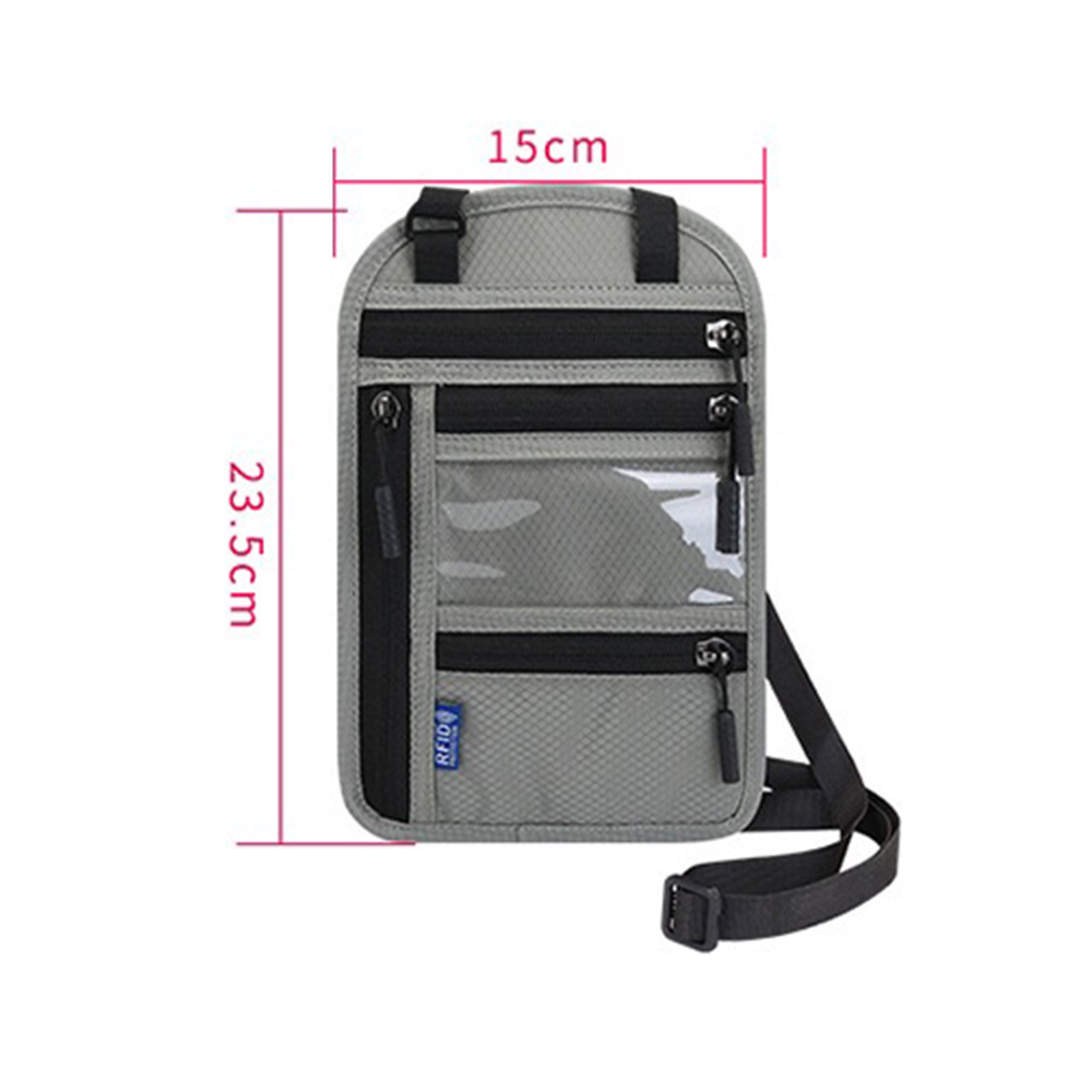 Tas Paspor Leher RFID untuk Pe - Travel Accessories Overseas ulasan dan harga
