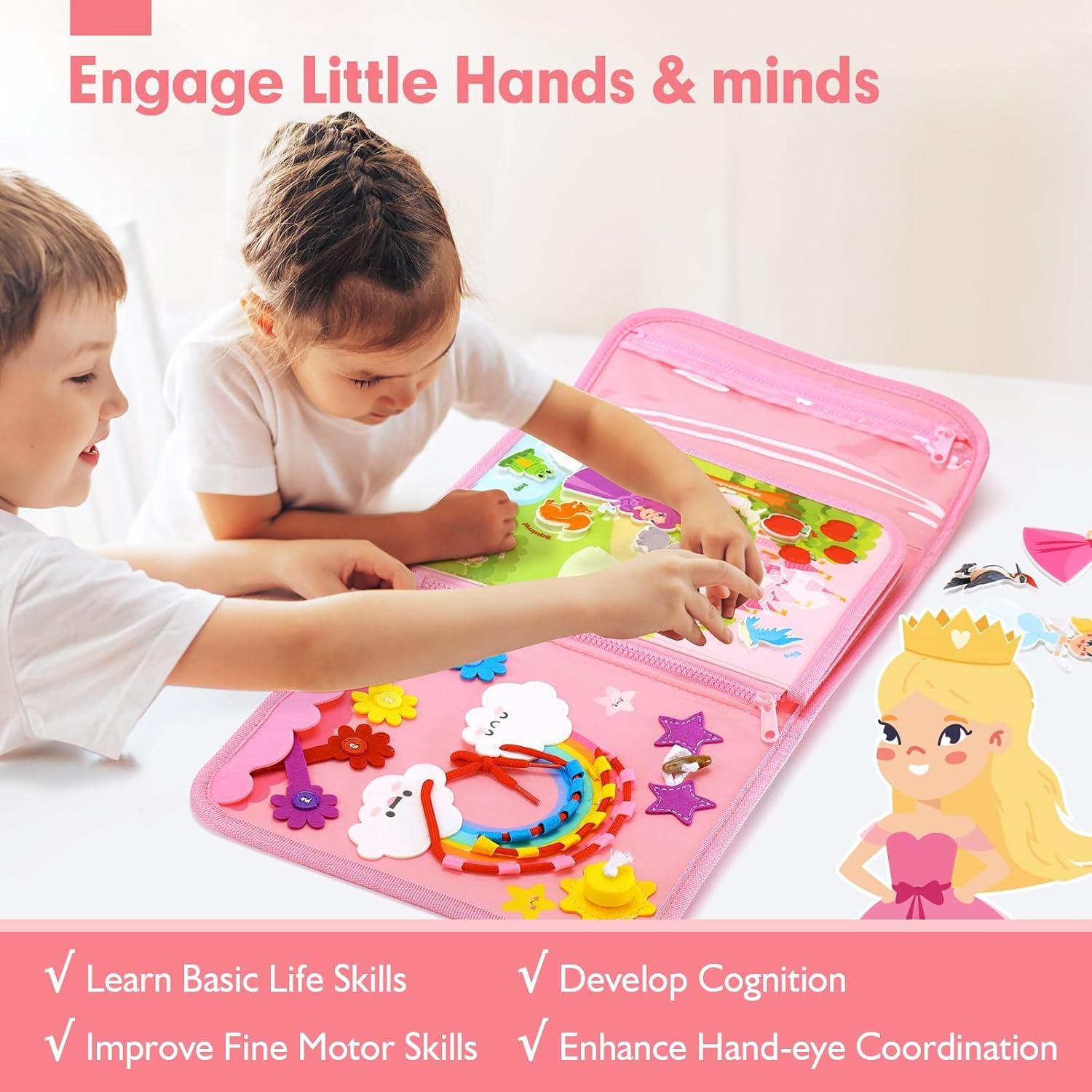 Mainan papan sibuk balita main - Travel Accessories Baby ulasan dan harga