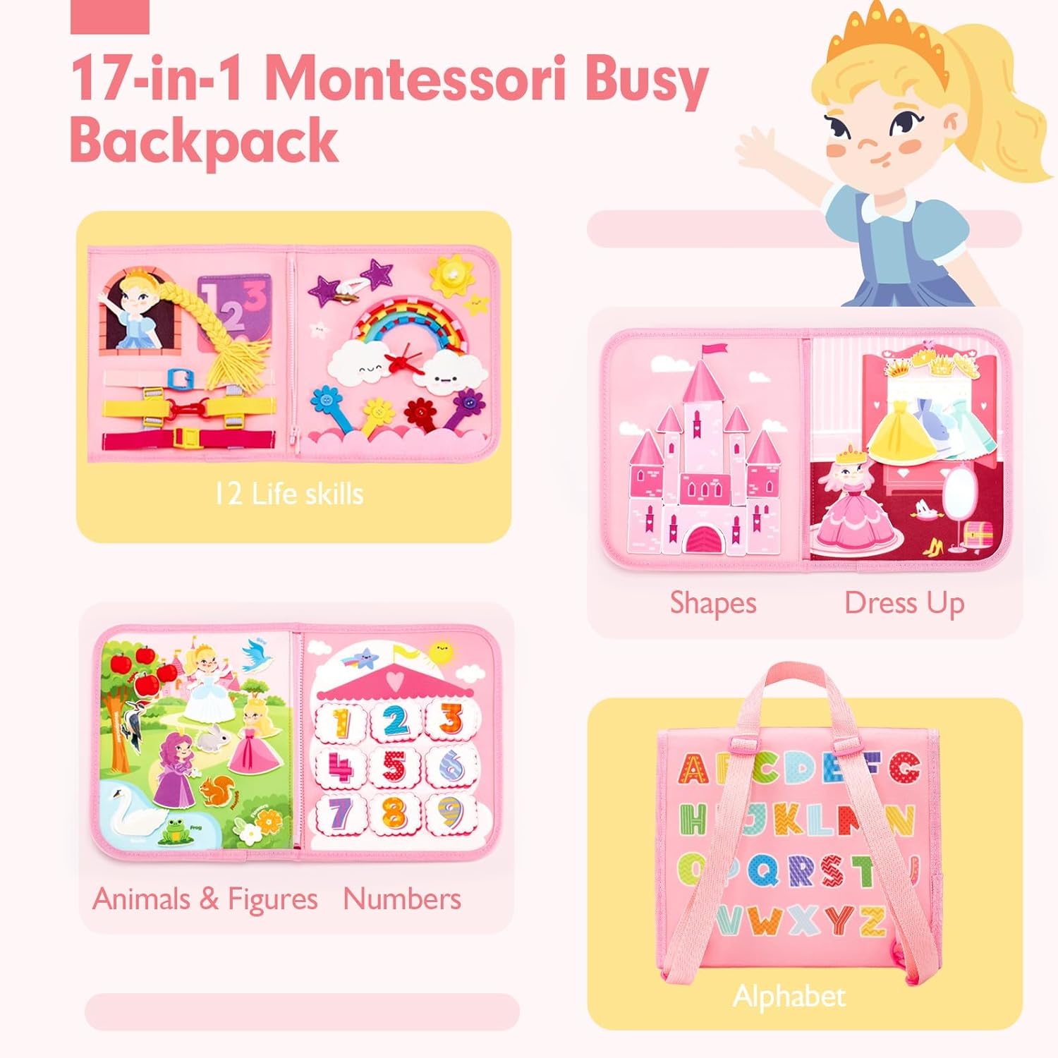 Mainan papan sibuk balita main - Travel Accessories Baby ulasan dan harga