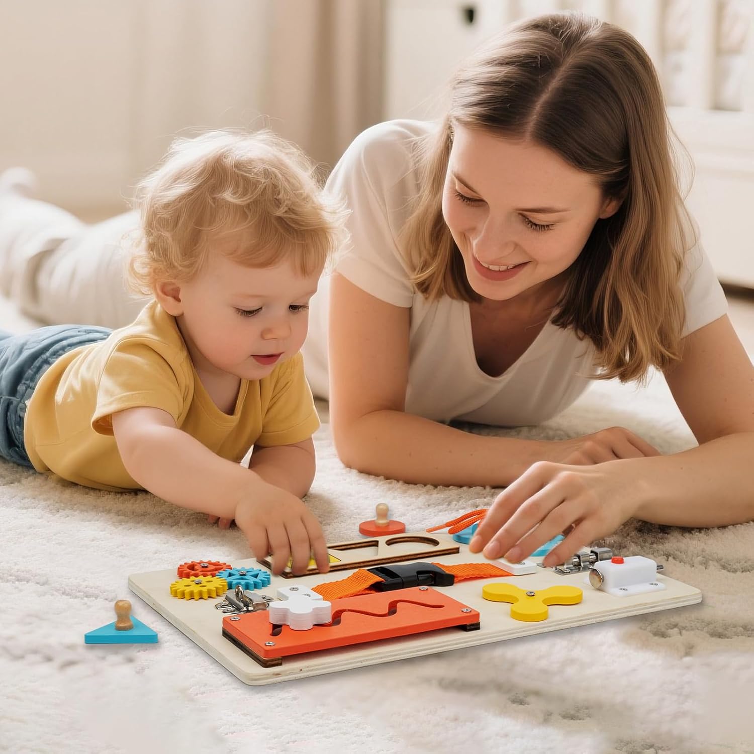 Papan Aktivitas Montessori unt - Travel Accessories For Toddlers ulasan dan harga