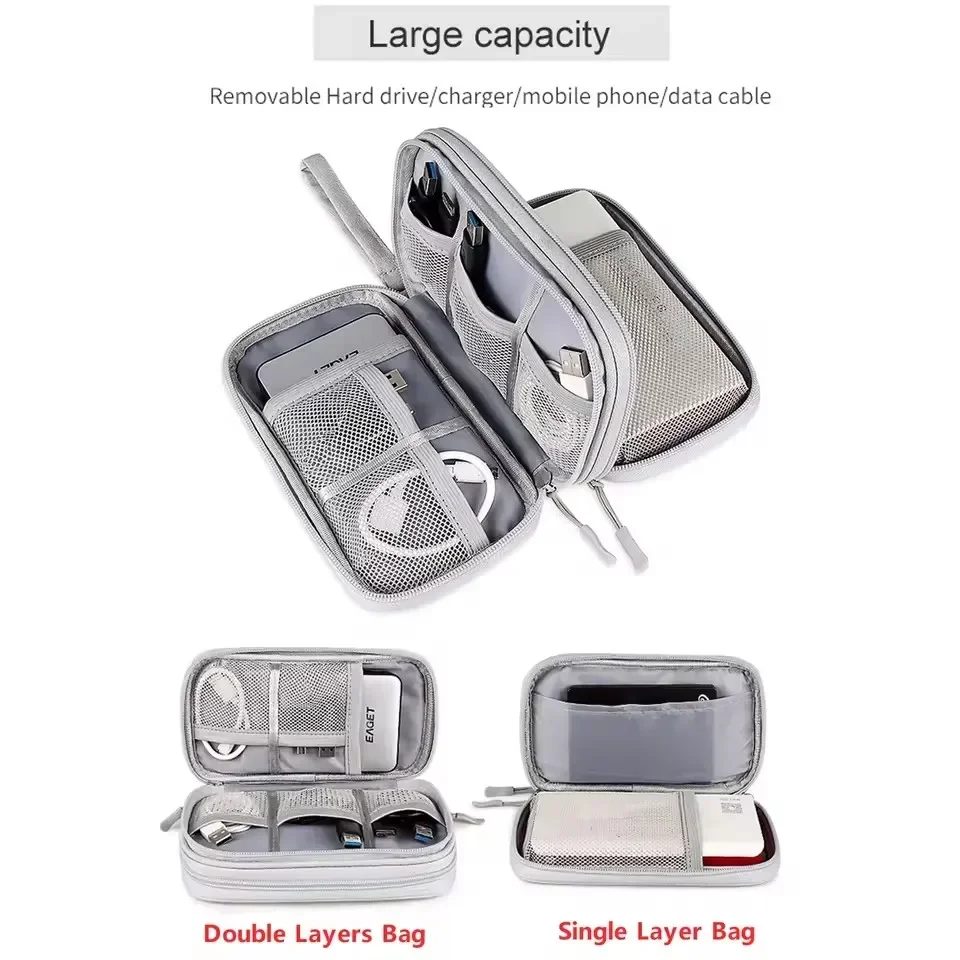 Tas Kabel Perjalanan, Kantong  - Travel Accessories Electronics ulasan dan harga
