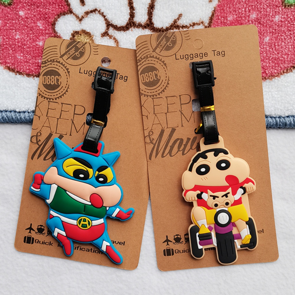 Tag Bagasi Crayon Shin-chan Po - Travel Accessories In Japan ulasan dan harga
