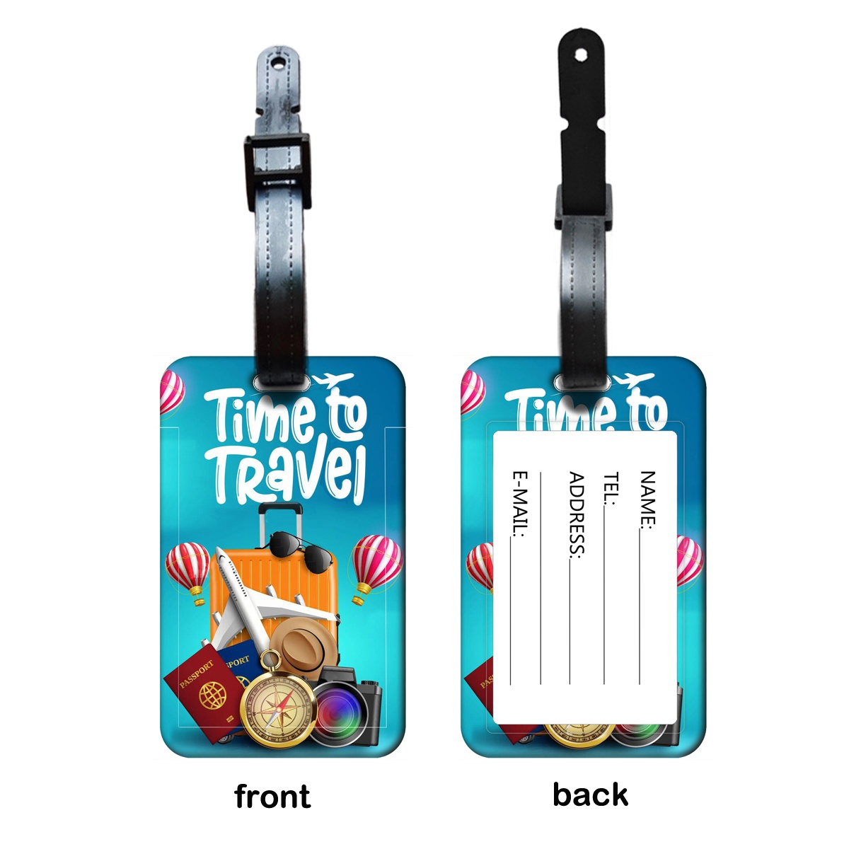 Label Bagasi Gaya Perjalanan P - Travel Accessories Unique ulasan dan harga