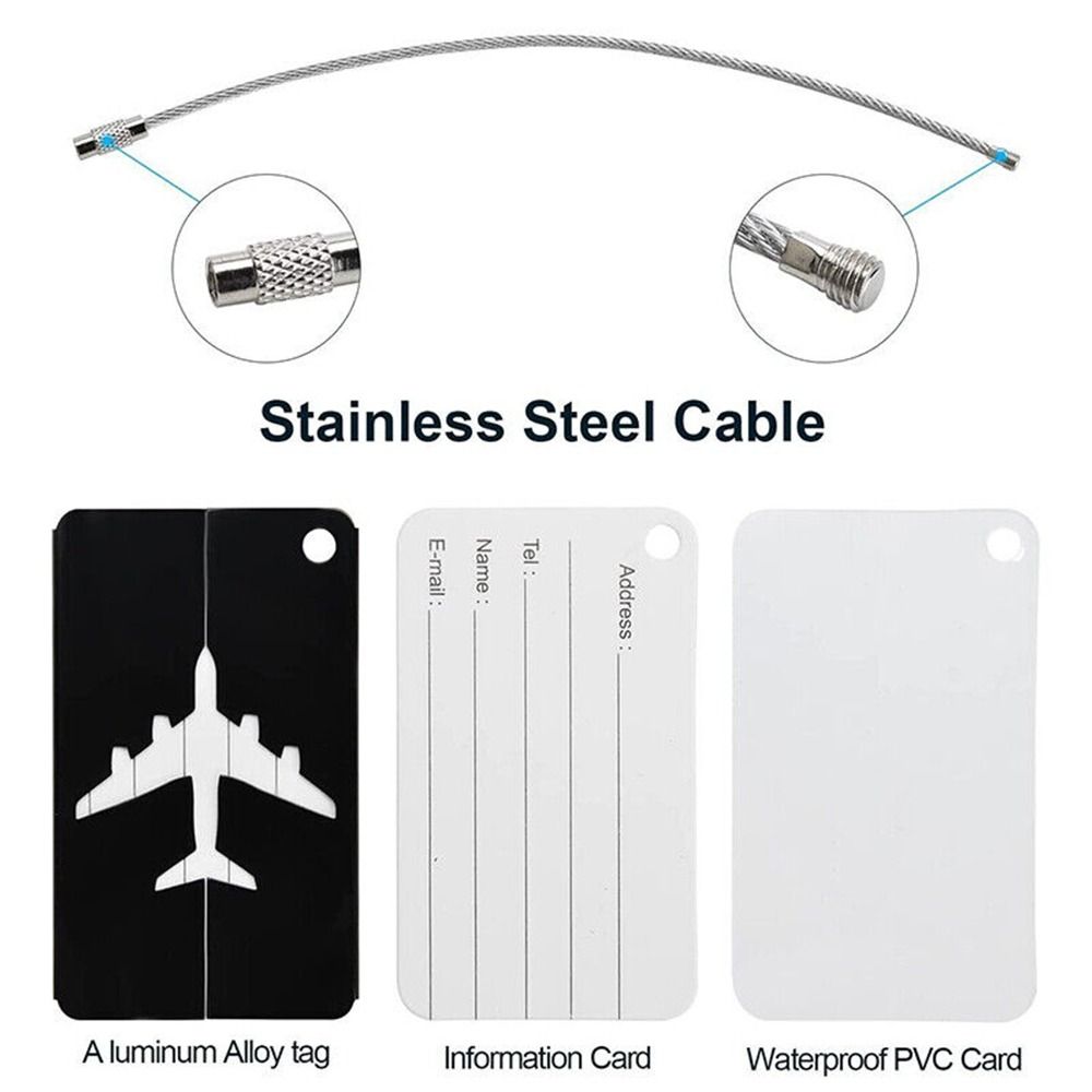 Label bagasi perjalanan Alumin - Travel Accessories Unique ulasan dan harga