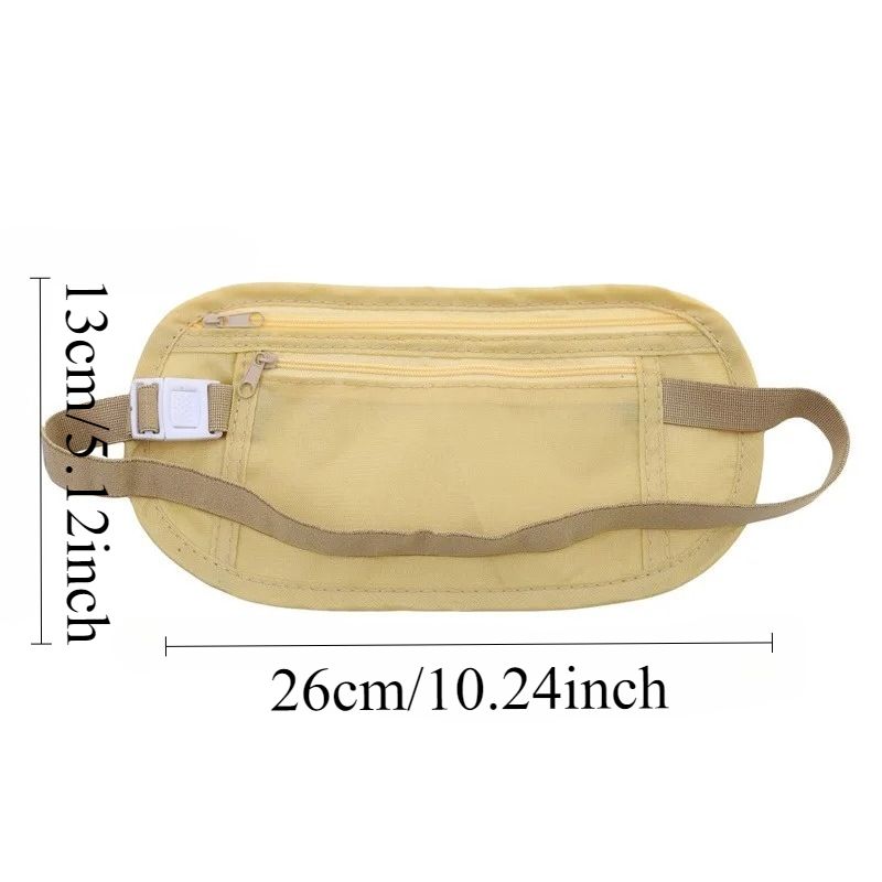 Tas Pinggang Perjalanan Tersem - Money Belt Hidden ulasan dan harga