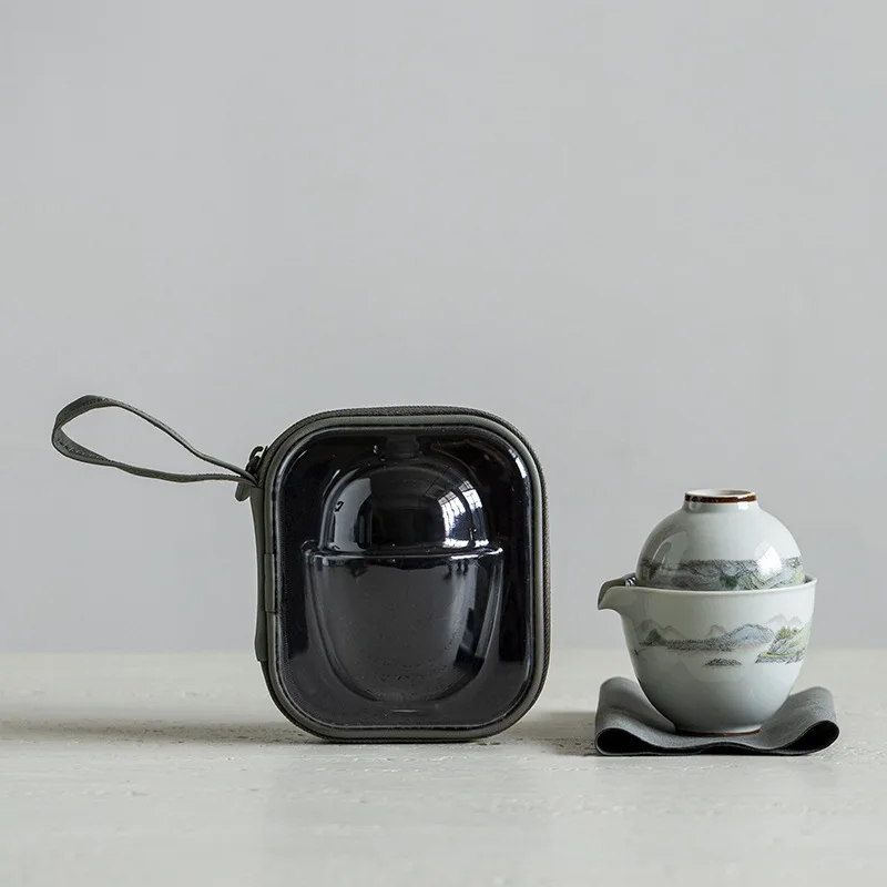 Shanshui Satu Teko Dua Cangkir - Travel Accessories Company ulasan dan harga