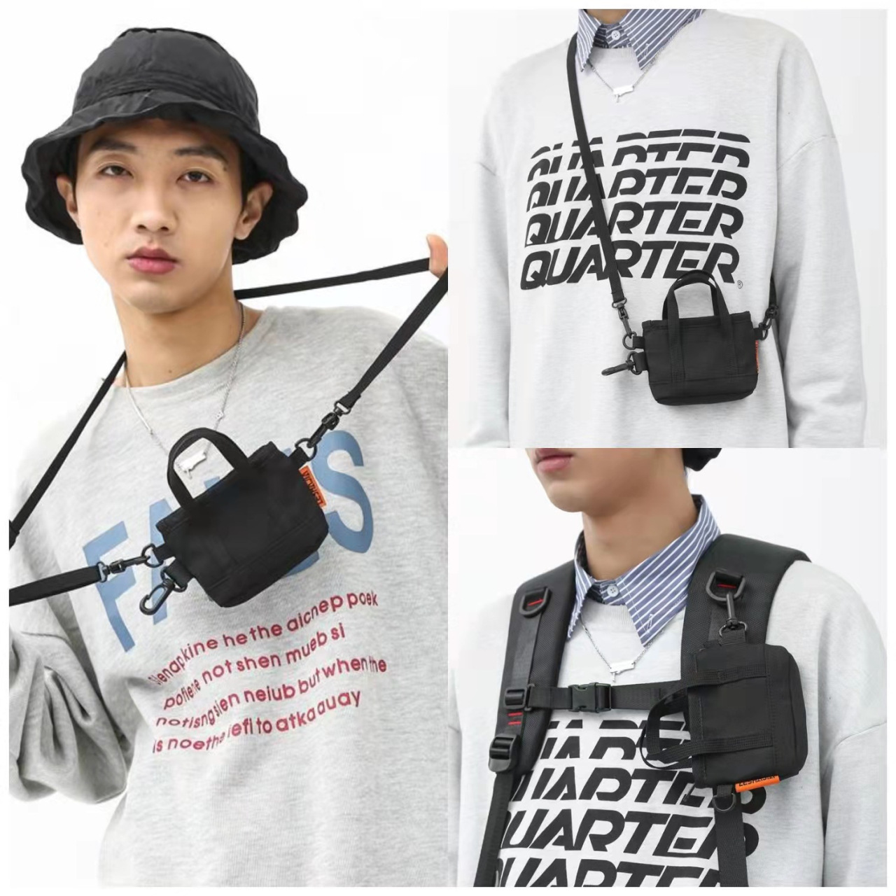 Tas selempang Mini, dompet koi - Travel Accessories Unisex ulasan dan harga