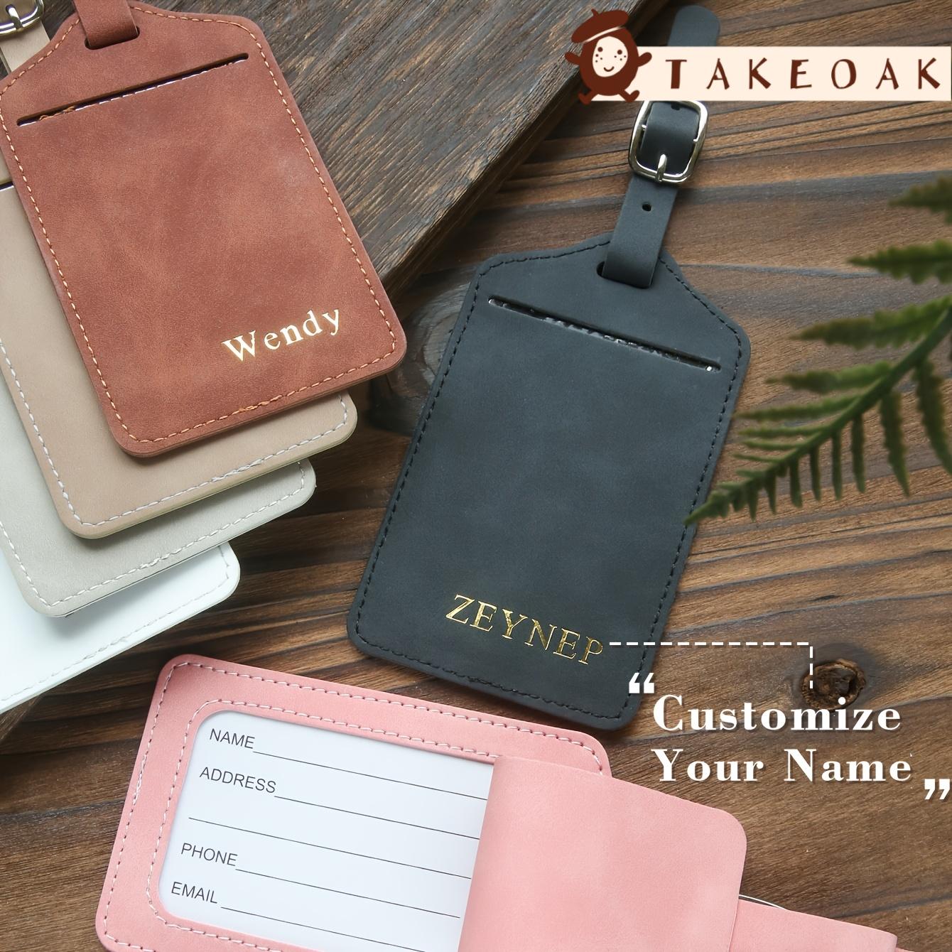 Label Bagasi Kulit Lembut Retr - Travel Accessories Overseas ulasan dan harga